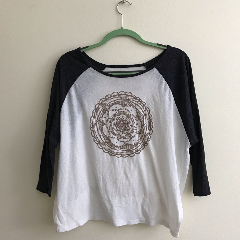 RVCA scoop neck tee